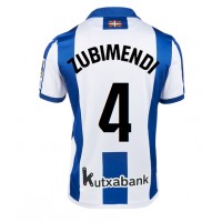 Fotballdrakt Herre Real Sociedad Martin Zubimendi #4 Hjemmedrakt 2024-25 Kortermet